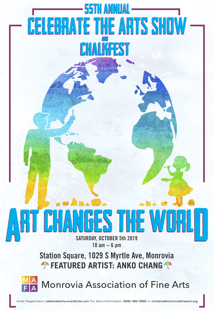 2019 Celebrate the Arts Show and Chalkfest in Monrovia